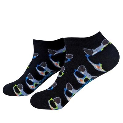 Cat Glasses - Ankle sock