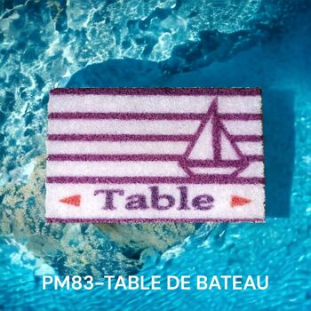 EPONGE DE MENAGE PM83-TABLE DE BATEAU 1