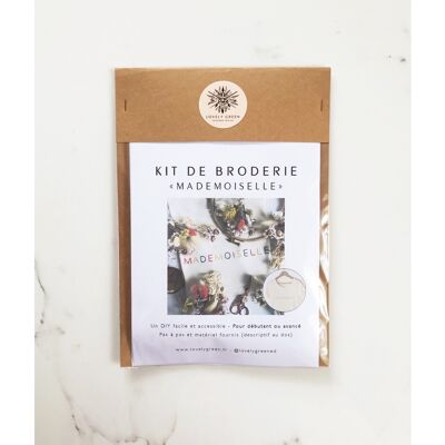 KIT DE BORDADO MIDI - MADEMOISELLE