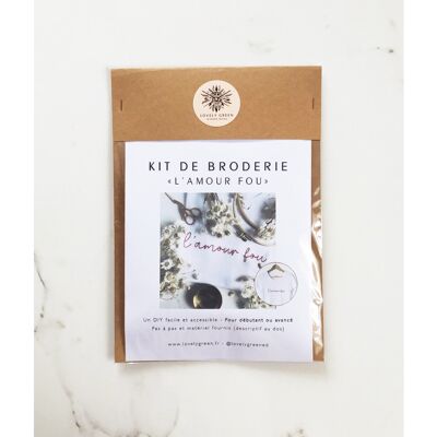 MIDI KIT DE BRODERIE - L'AMOUR FOU