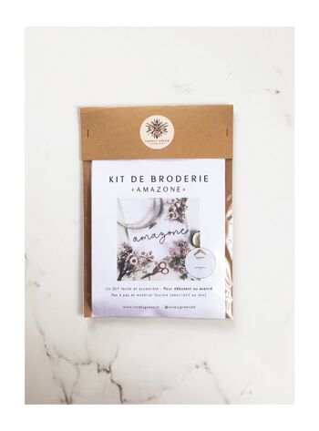 MIDI KIT DE BRODERIE - AMAZONE 1