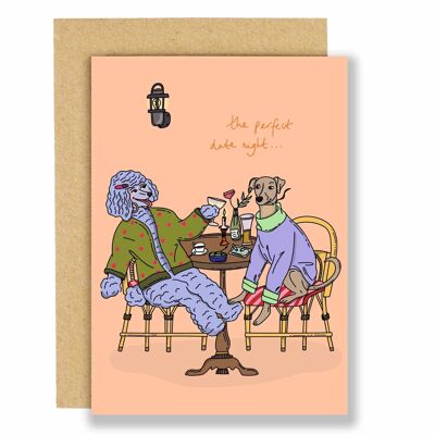 Anniversary card - The perfect date