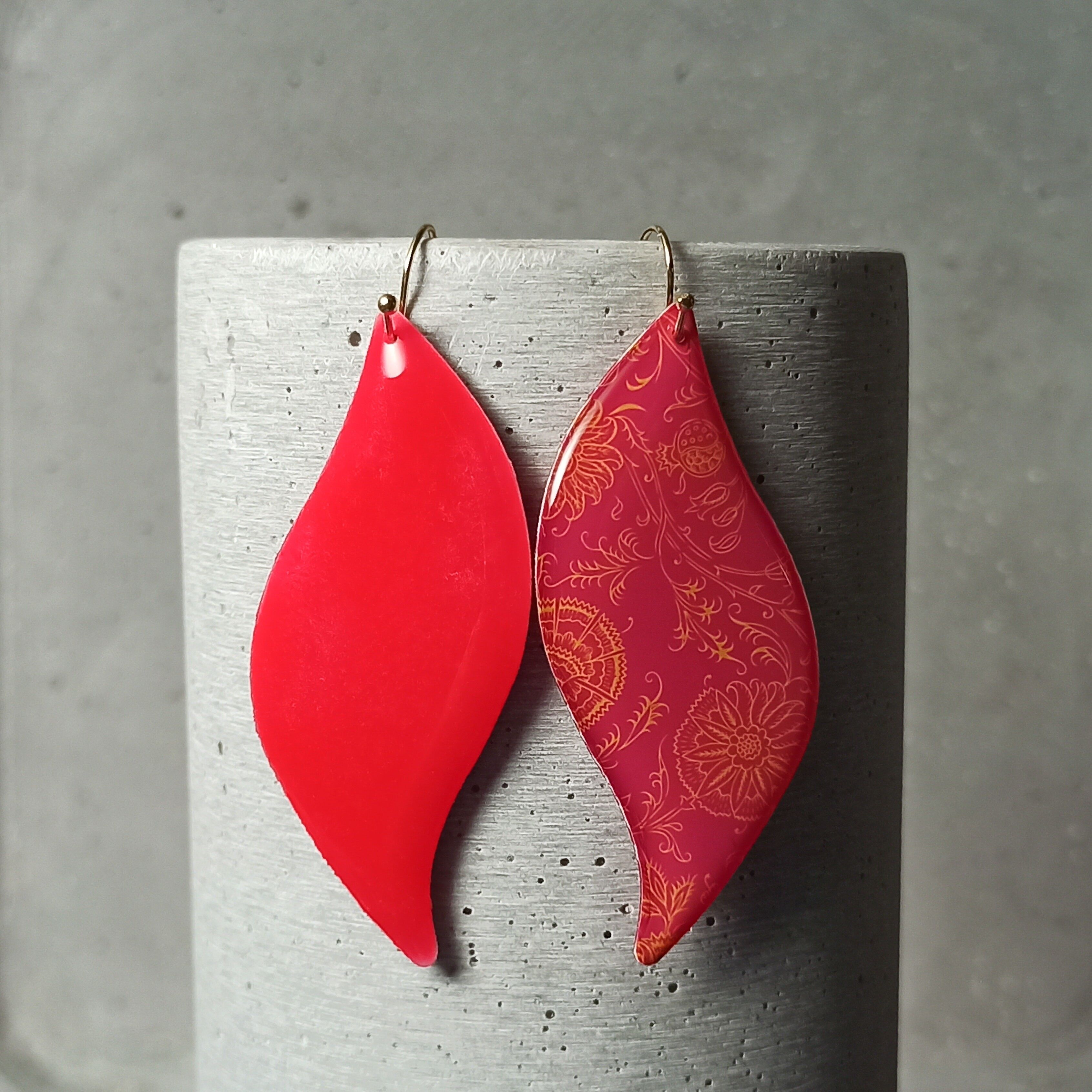 Orecchini reversibili Angers – motivo floreale 0732