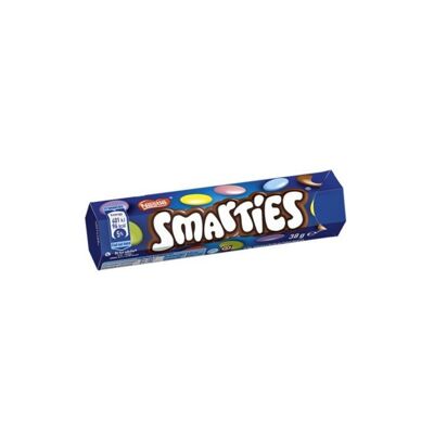 Nestlé | Smarties Chocolate Dragees - 1 Tube (38 Gr)