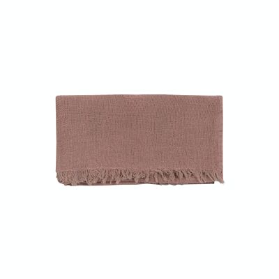 Linen & Cotton Table Runner with Fringes