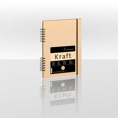 Kraft paper sketchbook
