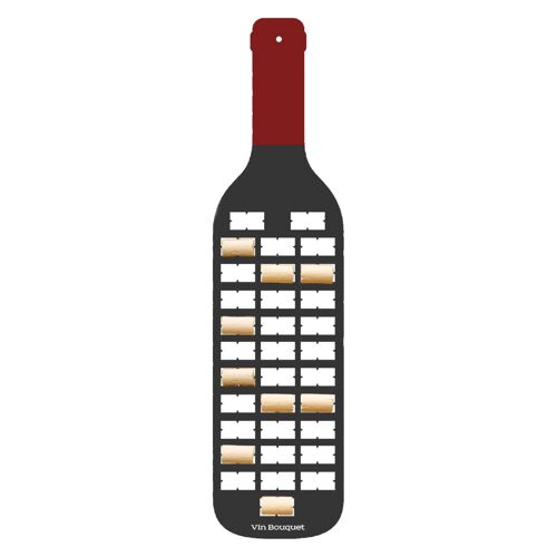 Botella colectora de Corchos, Ideal Decoración con Corchos de Botellas de Vino 0