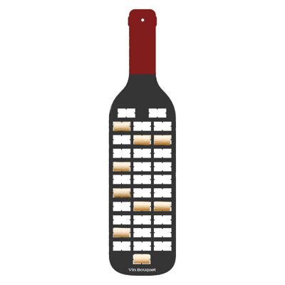 Bottiglia da collezione in sughero, decorazione ideale con tappi per bottiglie di vino 0