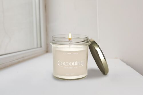 Bougie parfumée "Cocooning" - Cachemire & Soie