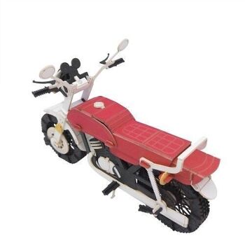 Maquette en papier Moto 5