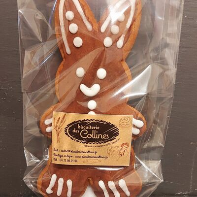 Chocolate Gingerbread Easter Bunny