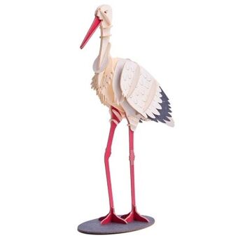 Maquette papier cigogne 2