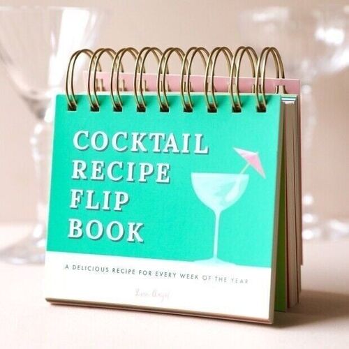 Cocktail Recipe Flip Chart