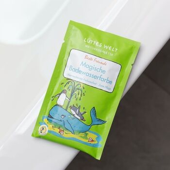 Lüttes Welt BEST FRIEND Magic eau de bain - cosmétique naturelle certifiée, additif de bain pour enfants 3