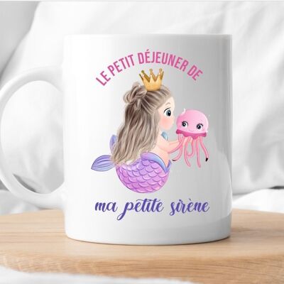 My Little Mermaid's Breakfast Mug