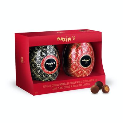 Fall 2 Mini-Eier | Verschiedene Schokoladen-Müsliperlen