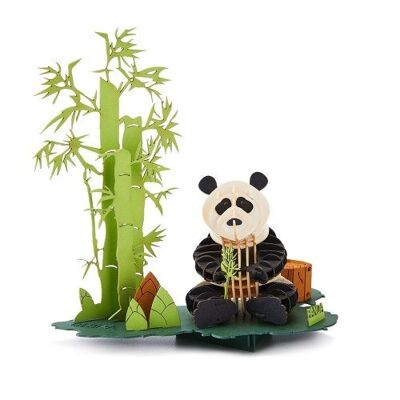 Maquette en papier Panda