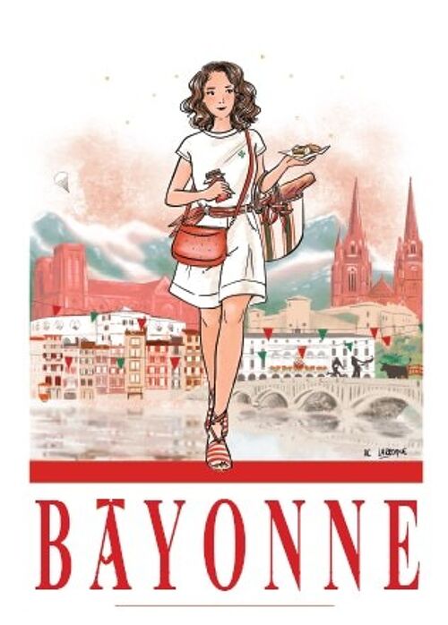 Affiche Bayonne