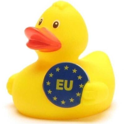 Badeente EURO - Gummiente