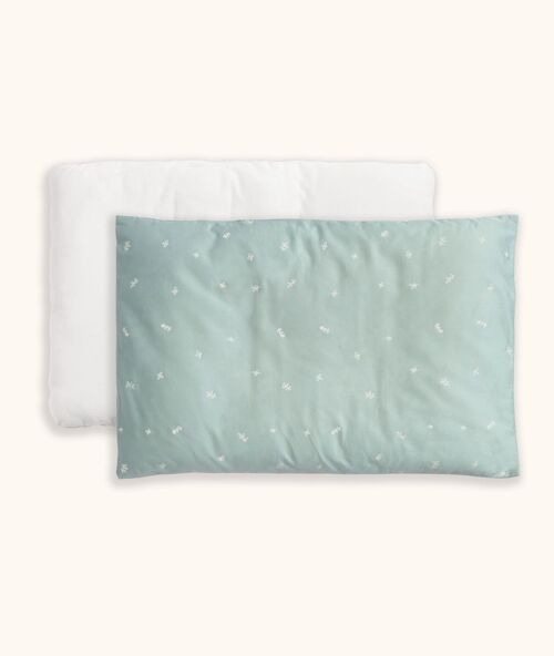 Toddler Pillow & Case Sage