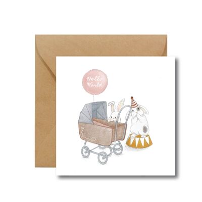 HELLO WORLD | Birth Card