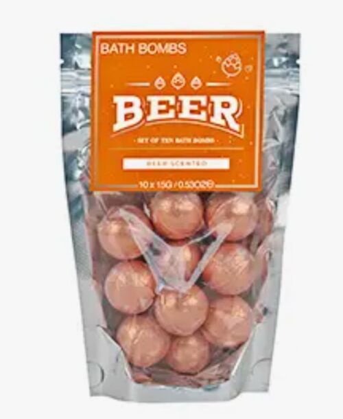 Bombes de bain parfum bière