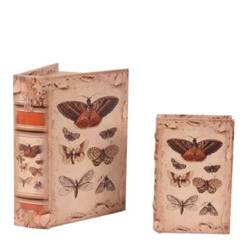 Coffret livre 15 cm Papillons 1