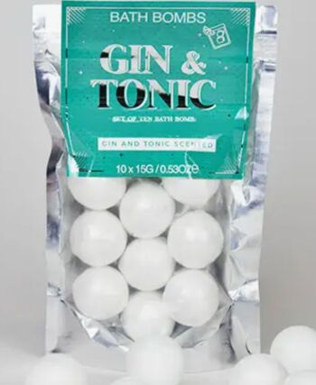 Bombes de bain parfum Gin tonic 1
