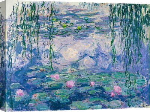 Quadro su tela di qualità museale: Claude Monet, Ninfee