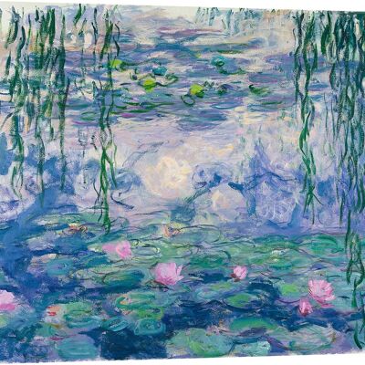 Quadro su tela di qualità museale: Claude Monet, Ninfee