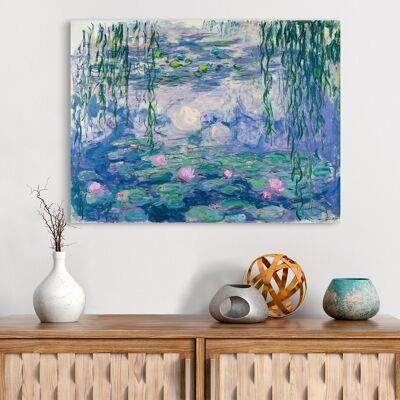 Arte en lienzo con calidad de museo: Claude Monet, nenúfares