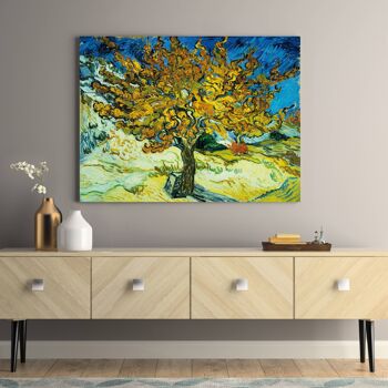 Impression sur toile de qualité musée Vincent van Gogh, The Mulberry Tree 3