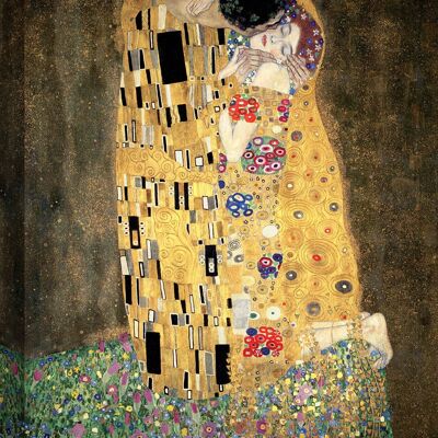 Gustav Klimt Museum Quality Canvas, The Kiss