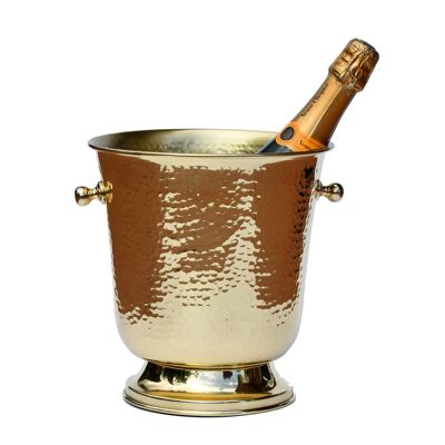 Enfriador de champán Monrepos - Tono dorado - Martillo
