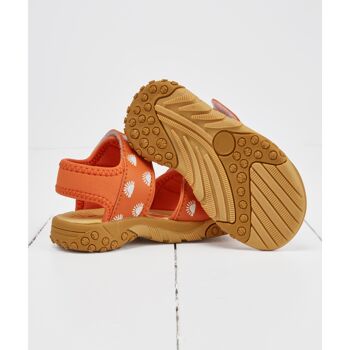 Sandales Grass & Air Kids orange à couleur changeante 35