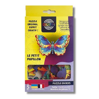 Madera creativa - La pequeña mariposa