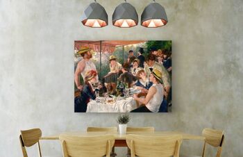 Toile qualité musée : Renoir, petit déjeuner des bateliers 3