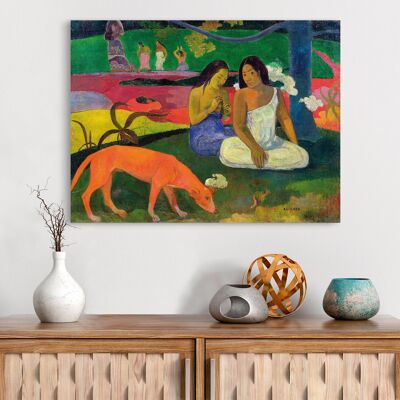Pintura en lienzo con calidad de museo Paul Gauguin, Arearea