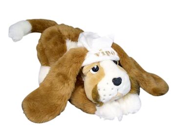 Sweety Toys 2817 VIPO peluche licence chien "Le Chien Volant", couché 45 cm