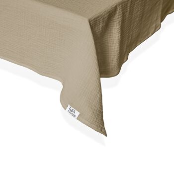Nappe en mousseline "Angelina" • Taupe 1