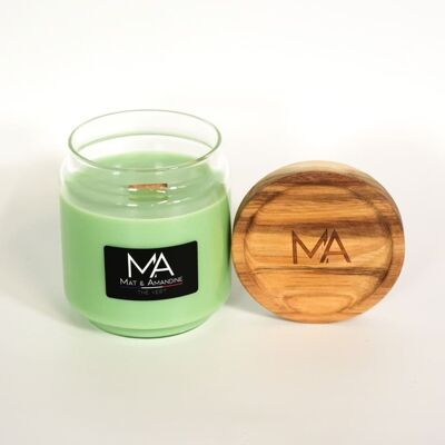 Green Tea Scented Candle - Medium Jar