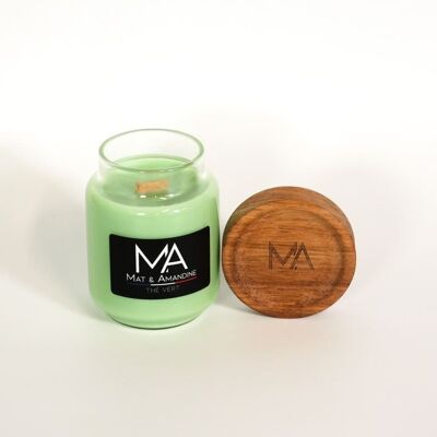Green Tea Scented Candle - Small Jar