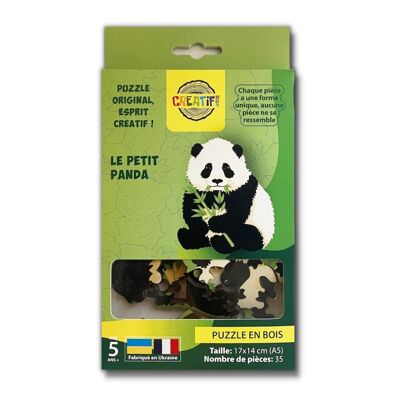 Kreatives Holz - Der kleine Panda