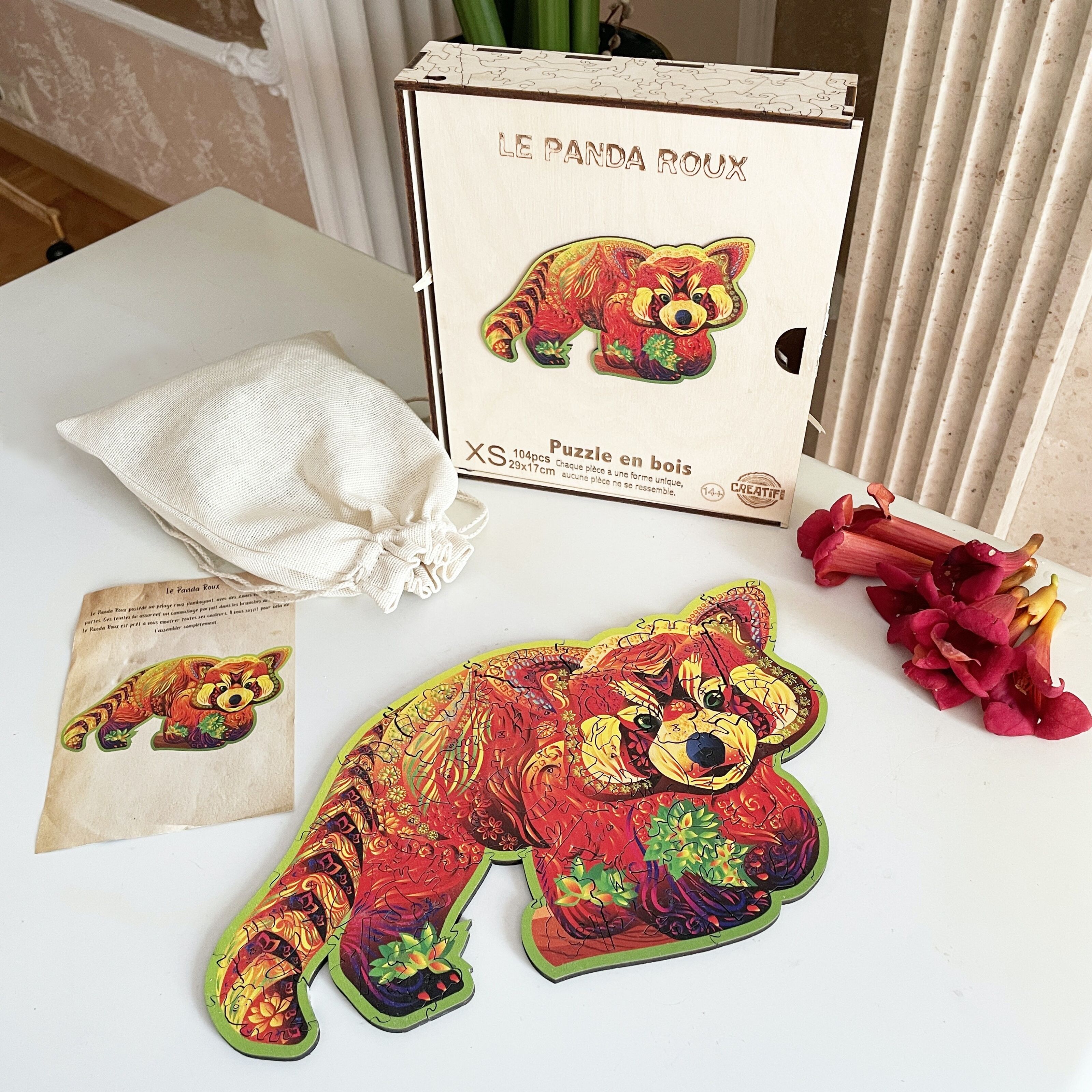 Acheter un puzzle enfant en bois Le Petit Panda