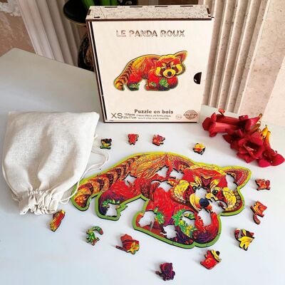 Legno creativo - Il Panda Rosso