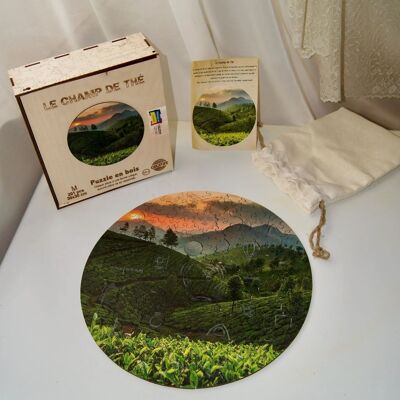 Créatif wood - The tea field