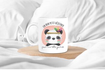 Mug Panda boho 2