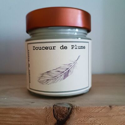 180gr PLUME candle with soy and rapeseed waxes