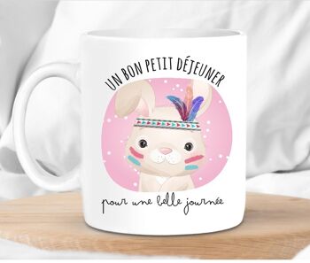 Mug Lapin boho 1