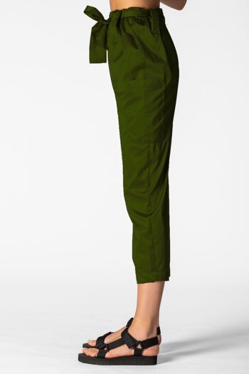 PANTALON HANE - Noir/Olive/Ocre Newlife - Moyen - OLIVE 1